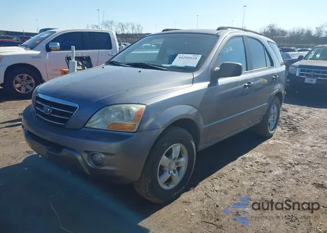 2008 Kia Sorento Lx из США, поврежденный, VIN KNDJD735785772017